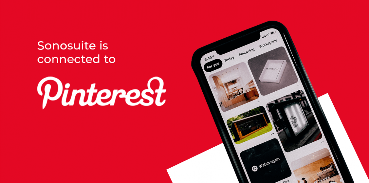 SonoSuite is connected to Pinterest